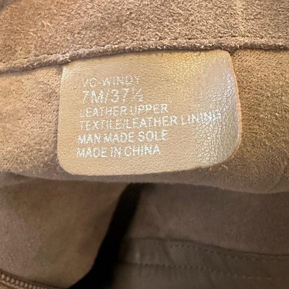 VINCE CAMUTO Suede Mid-Calf Moto boots- 7M - Picture 4 of 4